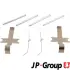 JP GROUP TOYOTA К-т установочный пер. торм. колодок HILUX VII 2.5 D-4D 4WD 07-15, LAND CRUISER 80 4.2 TD 90-97, LAND CRUISER 90 3.4 i 24V 96-02 JP group 4864004310