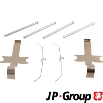 JP GROUP TOYOTA К-т установочный пер. торм. колодок HILUX VII 2.5 D-4D 4WD 07-15, LAND CRUISER 80 4.2 TD 90-97, LAND CRUISER 90 3.4 i 24V 96-02 JP group 4864004310