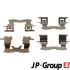 JP GROUP TOYOTA К-т установочный торм. колодок передн. COROLLA / ALLEX (_E12_) 1.4 VVT-i 01-07, PRIUS (_W3_) 1.8 08- JP group 4864003810