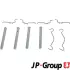 JP GROUP TOYOTA К-т установочный задних торм.колодок Corolla -07, Yaris -05 JP group 4863750110