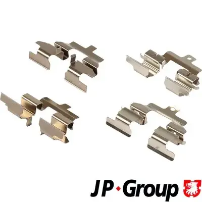 JP GROUP установчий к-кт. гальм. колод. NISSAN Teana JP group 4064003210