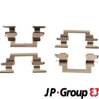 Установочный к-кт. торм. кол. MITSUBISHI LANCER 08- jp group 3964002410 на Митсубиси Лансер