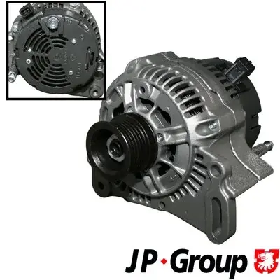 JP GROUP VW Генератор Caddy II,Golf III, Passat -96 JP Group 1190100400 (фото 1)