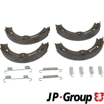 Колодки ручного (стоячого) тормоза JP group 1363901110