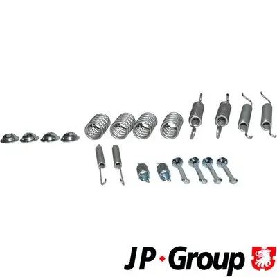 Комплект пружинок барабанных тормозов зад IBIZA/FABIA/GOLF 86- 200х40 JP group 1164001410