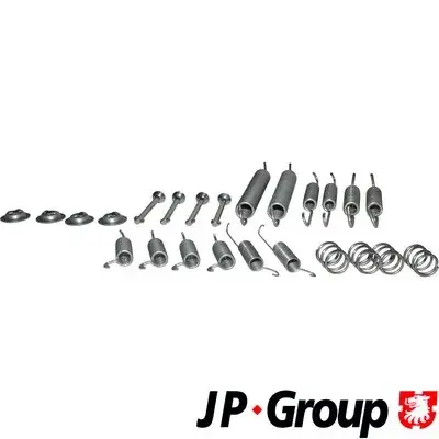 Комплект пружинок барабанных тормозов зад VW T4 90-03 265х55 JP group 1163950410