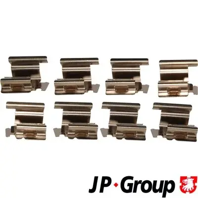 Комплектующие, колодки дискового тормоза JP group 1163750310