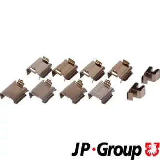 Комплектующие, колодки дискового тормоза JP group 1263650310