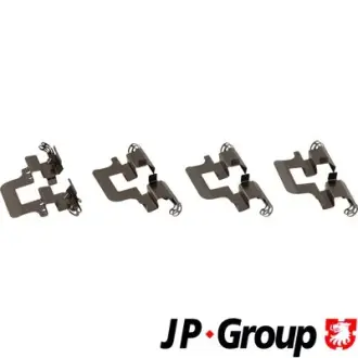 Монтажный к-кт тормозных колодок перед A6/Q5 10- (lucas) JP group 1164004010