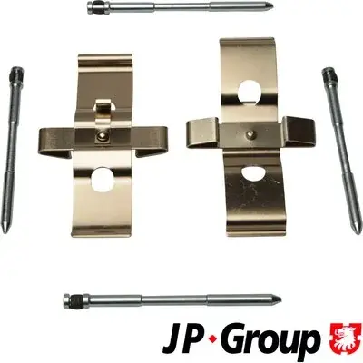 Монтажный к-кт тормозных колодок перед TOUAREG 02- JP group 1164004110