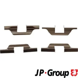 Монтажный к-кт тормозных колодок зад MEGANE/GOLF 94-03 JP Group 1163650610