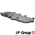 Передние тормозные колодки JP group 1163600810