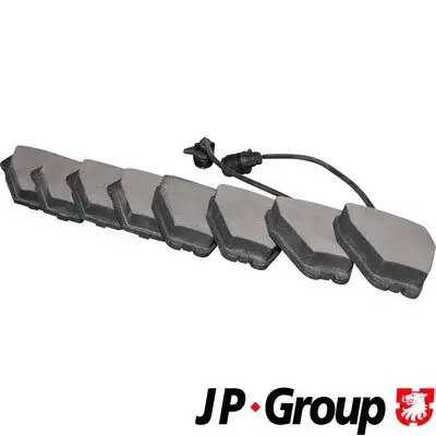 Передние тормозные колодки JP group 1163602710