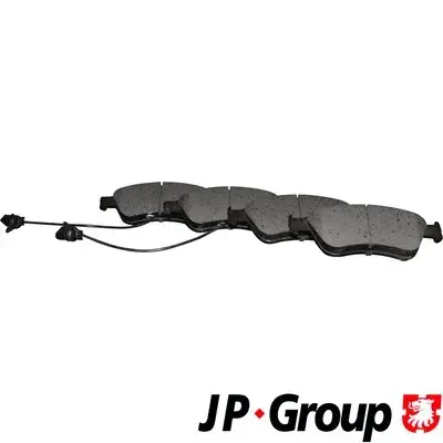 Передні тормозні (гальмівні) колодки JP Group 1163607710 (фото 1)