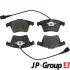 Передние тормозные колодки JP group 1163607910