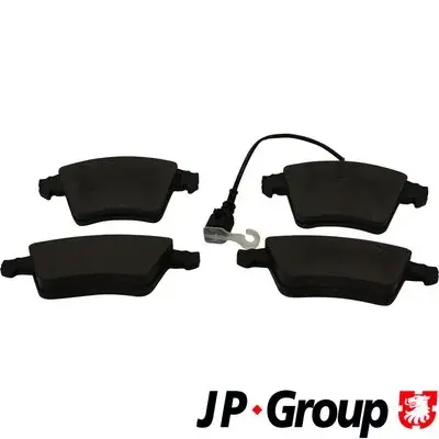 Передние тормозные колодки JP group 1163609010