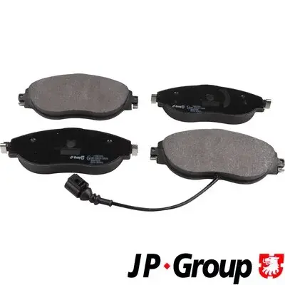 Передние тормозные колодки JP group 1163613310