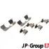 Передние тормозные колодки JP group 1163651510