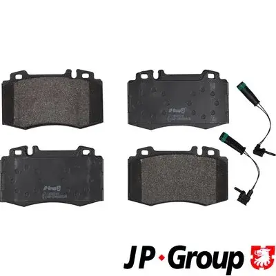 Передние тормозные колодки JP group 1363602410
