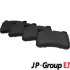Передние тормозные колодки JP group 1363603710