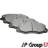 Передние тормозные колодки JP group 1563600510