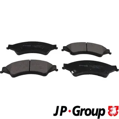 Передние тормозные колодки JP group 1563607610