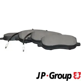 Передние тормозные колодки JP group 4163601110