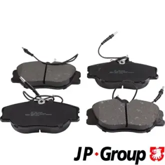 Передние тормозные колодки JP group 4163603310