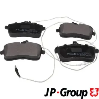 Передние тормозные колодки JP group 4163607510