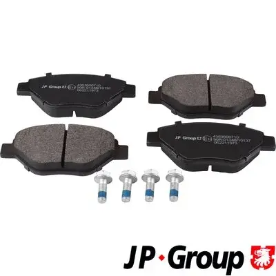 Передние тормозные колодки JP group 4363600710
