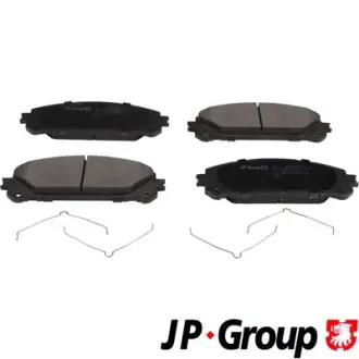 Передні тормозні (гальмівні) колодки JP Group 4863607510