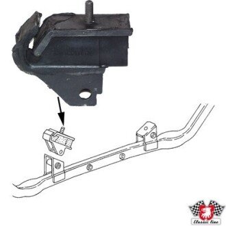 Подушка (опора) двигателя jp group 1117901000