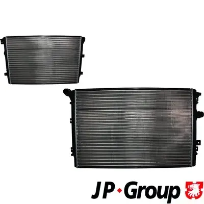 Радиатор охлаждения двигателя JP group 1114208500