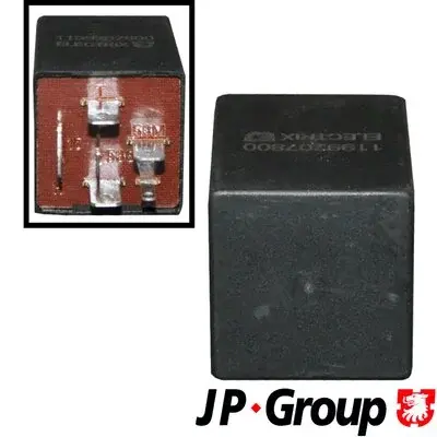 Реле, прерывистое включение стеклоочистителя JP Group 1199207800 (фото 1)