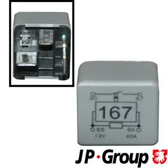 Реле, топливный насос JP Group 1199206900
