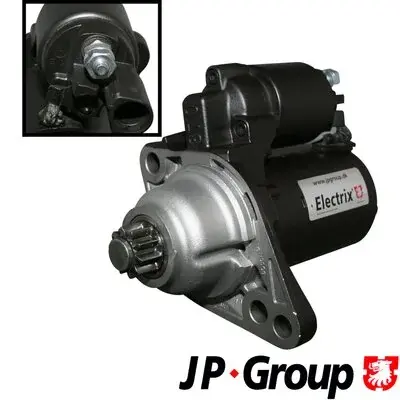 Стартер 0,9kw-12v JP Group 1190306100 (фото 1)