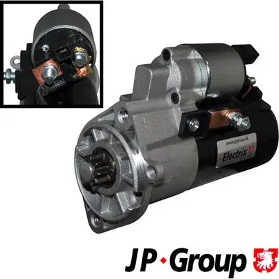 Стартер LT 2.5TDI 96-06 (2кВт/9z) JP group 1190303700