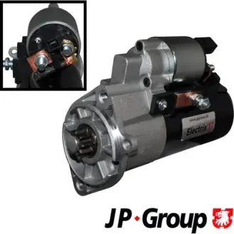 Стартер LT 2.5TDI 96-06 (2кВт/9z) JP group 1190303700