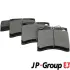 Передние тормозные колодки JP group 1163606610