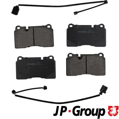 Передние тормозные колодки JP group 1163606810