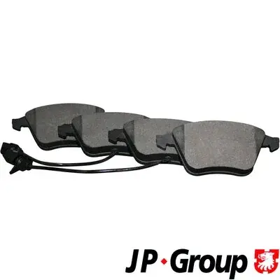 Передние тормозные колодки JP group 1163607010