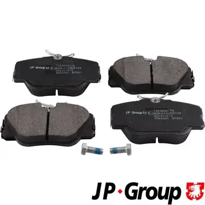 Передние тормозные колодки JP group 1363600110