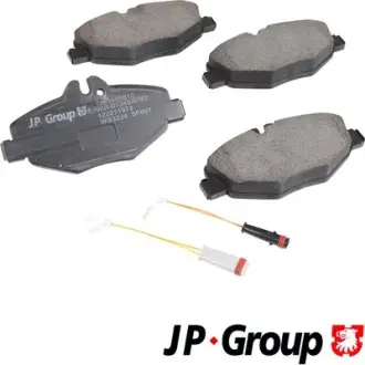 Передние тормозные колодки JP group 1363600810