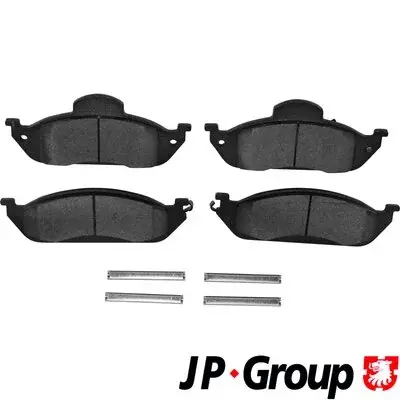 Передние тормозные колодки JP group 1363601110