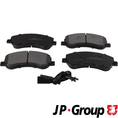 Передние тормозные колодки JP group 1563600210