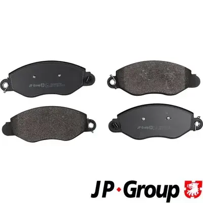 Передние тормозные колодки JP group 1563603110