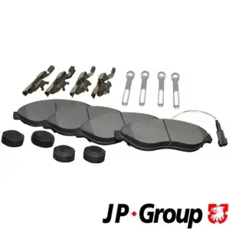 Передние тормозные колодки JP group 4163603910