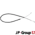 Трос, стояночная тормозная система JP Group 1170300100 (фото 1)