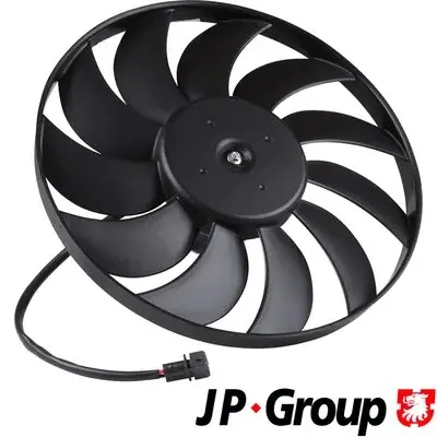 Вентилятор, охлаждение двигателя JP group 1199104500