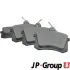 Задние тормозные колодки JP group 1163705810